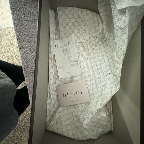 Men’s black Gucci shoes size 15 box included - Picture 8 of 10